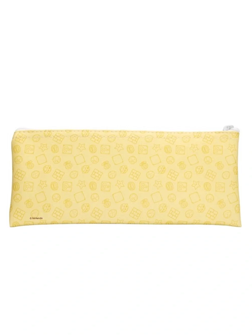 Pale Yellow and Green Yoshi Fun Zippee Pouch Graphic Case